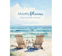 8 Year Undated Monthly Planner: 96 Months of Personalized Planning