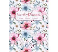 8 Year Undated Monthly Planner: 96 Months of Personalized Planning