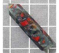 80-100mm Torre de piedra de sangre natural punta de varita de cristal Feng Shui chakra cristales curativos-entrega aleatoria_90mm-100mm