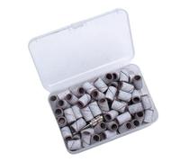 80/120/150/180/240 Brocas para máquina eléctrica, banda de lijado de gel, acrílico, removedor de esmalte