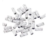 80# 180# 240# Brocas eléctricas para máquina de uñas artísticas, bandas de lijado de gel UV, removedor de esmalte acrílico para suministro de bandas de lijado de brocas de uñas