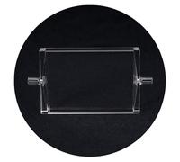 80 * 52.5 * 12.5mm Quartz Fluorescence Flow Cell, 10mm Optical Path Length Laboratory Online Detection Vessel