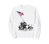 80 Aniversario Iwo Jima 1945-2025 Veterano de la Segunda Guerra Mundial 4 de Julio Sudadera