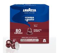 80 Cápsulas Aluminio Compatibles Nespresso Café Lavazza Crema Y Sabor Rico