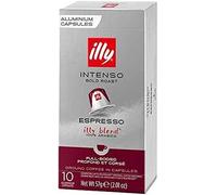 80 cápsulas de café de aluminio compatibles con ILLY Intenso de tostado intensivo