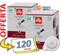 80 → Cápsulas ILLY Café Papel Filtro ESE 44 - Café Tostado Con Sabor INTENSO