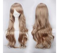 80 Cm De Largo Rizado Marrón Claro Marrón Oscuro Rubio Pelucas De Cosplay Pelo Sintético Halloween 80 Cm De Largo Rubio Marrón Ondulado Pelucas Mujeres Peluca Rubia Común 28
