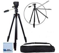 80 cm Elite Serie Profesional Heavy Duty W/ángulo Patas, acción videocámara trípode para cámaras réflex Digitales + Gamuza de Microfibra