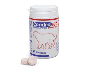 80 comprimidos Bioiberica Condrovet Force Ha Condroprotector para perros de razas grandes