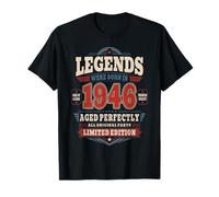 80 Cumpleaños Hombre Regalo Vintage Año 1946 Camiseta