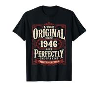 80 Cumpleaños Hombre Regalo Vintage Año 1946 Camiseta