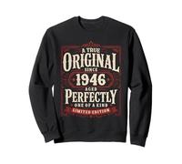80 Cumpleaños Hombre Regalo Vintage Año 1946 Sudadera