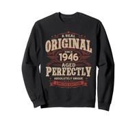 80 Cumpleaños Hombre Regalo Vintage Año 1946 Sudadera
