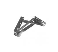 80-Degree Folding Sofa Bed Spring Hinges, 2PCS Cabinet Door Lift Support Plates, Top Support Hardware for Furniture