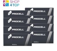 80 Duracell Procell AAA Alcalina Profesional LR03 Baterías 1.5V Exp 2033 NUEVO