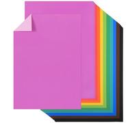 80 Hojas A4 Cartulina Doble Color, 10 Pairs de Colores (20 Colores) 180gsm/65lb Cartón Sutil Diferencia Frente/Dorso UAP26MX1