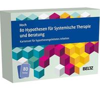 80 Hypothesen für Systemische Therapie und Beratung: Kartenset für hypothesengeleitetes Arbeiten. Mit 24-seitigem Booklet in stabiler Box, Kartenformat 9,8 x 14,3 cm