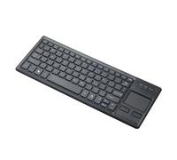 80 Keys USB Wired Keyboard Ultra Thin Mini Compact Touch Keyboard HUB