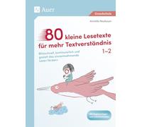 80 textos para mejorar la comprensión lectora 1.º/2.º - rápidos, continuos y dirigidos - Auer