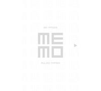 80 Pages Memo Ruled Paper Book: White Matte Soft Cover Field Notebook, Pocket Journal, Survey Book, 5”x8”, White Paper.