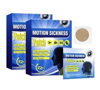 80 paquetesPegatinas para marearseParches impermeables y antiparasitarios detrás de las orejasMareos y mareos para cruceros/aviones/trenes/autobuses
