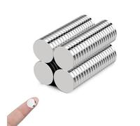 80 PCS | 10 x 2 mm Imanes Neodimio,Imán Pequeño,Imanes Nevera para Bricolaje Manualidades Oficina Pinboard, Pizarra Magnética, Frigorífico, Iman de Notas