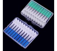 80 Piezas Cepillo interdental，cepillos interdentales de goma，elimina los alimentos de los dientes y la placa.