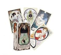 80 Piezas de Cartas de Tarot, visiones etéreas iluminadas, inglés Completo, Juego de Mesa de Cartas de Fiesta Familiar, Regalo Ideal para Amantes del Tarot