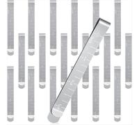 80 piezas de clips de costura, herramientas de bordes de metal, clips de costura