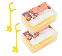 80 Piezas de Hilo Dental para Niños, Hilo Dental, Hilo Dental Portátil, Palillos de Hilo, Dientes Limpios, Cuidado Dental para Toda la Familia