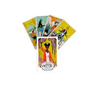 (80 piezas TX46) Cartas del Tarot Thoth de Aleister Crowley, guía mística, adivinación, entretenimiento,