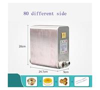 80 placas intercambiador de calor de acero inoxidable tipo placa soldada calentador de agua SUS304(Different Side)