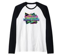 80' Soy Demasiado Glam para importarle un carajo Camiseta Manga Raglan