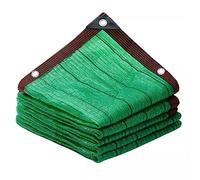 80% tela E resistente a los rayos UV verde cubierta para plantas con ojos, perfecta para invernaderos, 5 x 6 m, protección solar Sn para plantas de jardín e red