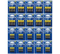 80 Varta Superlife Zinc de carbón pilas (40 x AA Mignon + 40 x AAA Micro) Ampolla