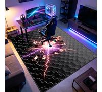 80 x 120 cm Protector Suelo Silla de Escritorio Antideslizante Alfombra para Silla Gaming Alfombra Protectora Suelo Silla Ruedas Alfombra Gamer Tapete de Protección de Madera/baldosas suelos duros