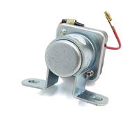 80 x 60 50 mm DC 12 V Motor de motocicleta metal Relé motor Tono plateado