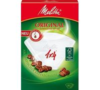 '80 x Bolsas/filtro de café "Melitta Original 1 x 4 (tamaño 4) (Blanco/3 zonas de aroma de filtro)