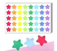 800 Piezas, 20mm - Pegatinas Estrellas Gomets Colores - 8 Colores