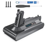 8000 mAh Batería para V10 SV12 - Morpilot Batería de Repuesto para Aspiradoras Dyson V10 SV12 Cyclone, Animal, Absolute, Motorhead y Fluffy