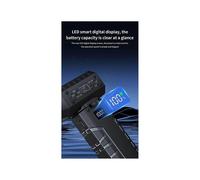 80000RPM Turbo Hair Dryer with 100 Gears & LED Light