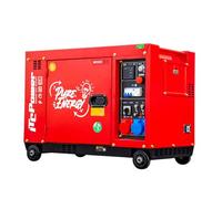 8000D-T RED EDITION Generador Diésel Full Power ITCPower 7,9 KVA