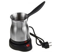 800W Coffee Maker, Turkish Electric Coffee Maker Machine Portable Electric Coffee Pot Stainless Steel Turkish Coffee Pot Milk Arabic Greek Coffee Kettle, LJJY-KK