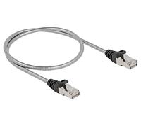 80107 Cable de conexión U/FTP Cat: conector 6a RJ45, ambos lados Cu 0,5 m DELOCK