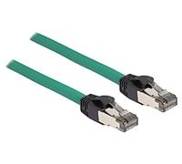 80122 Patch cord SF/UTP Cat 5e RJ45 Plug, ambos lados 3 metros PUR DELOCK
