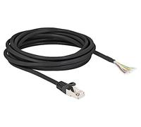 80208 Cable de conexión S/FTP cables, conector RJ50 5m PVC negro 26AWG DELOCK