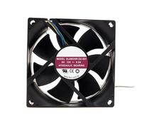 8025 high air volume DC12v chassis fan 0.5A maglev 3-wire DL08025R12U-S01