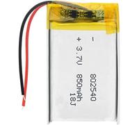 802540 Batería De Litio De 850 MAh Batería De Polímero De Litio Recargable De 3.7 V con Protección De Carga De PCB.PC 1