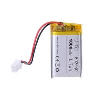 802540 de 3,7 V y 1000 mAh (1/5 Unidades)(5pcs)