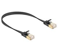 80343 Patch cord U/FTP Cat 7 RJ45 Plug, ambos lados 0,3 metros PVC DELOCK